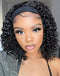 Jessies Wig Super Realistic Look Curly Bob Affordable Headband Wig (GET FREE TRENDY HEADBAND)