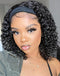 Jessies Wig Super Realistic Look Curly Bob Affordable Headband Wig (GET FREE TRENDY HEADBAND)
