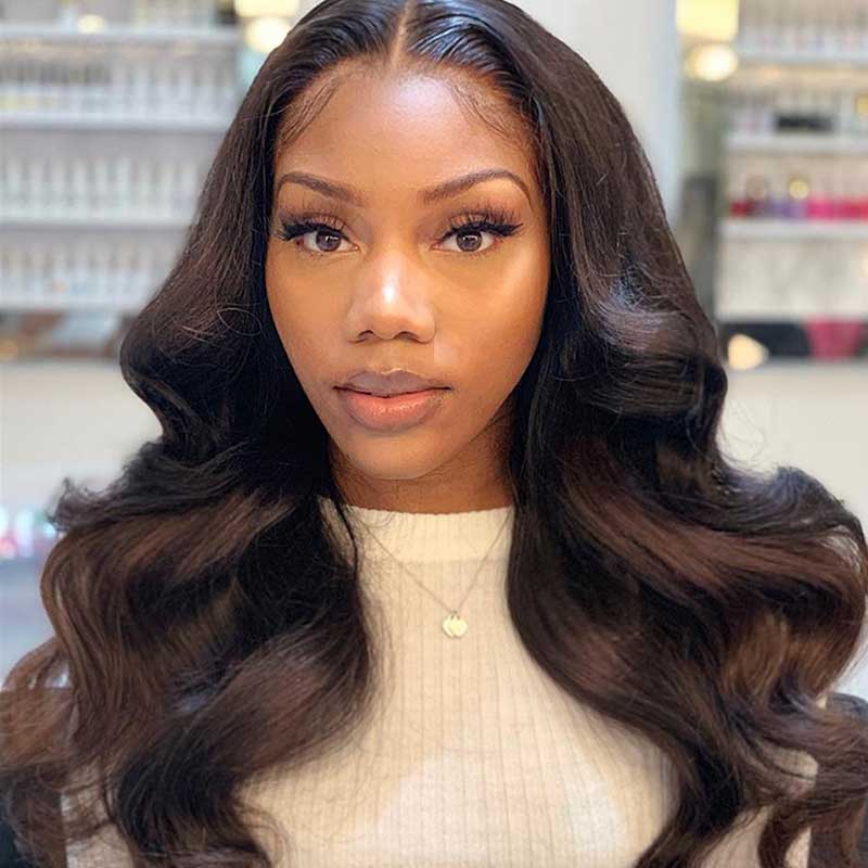 Aligrace 13x4 Lace Front Body Wave Human Hair Wigs