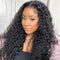 Mslynn Transparent 13x4 Lace Front Wig 100% Virgin Hair Kinky Curly Glueless Lace Wig