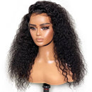 Mslynn Transparent 13x4 Lace Front Wig 100% Virgin Hair Kinky Curly Glueless Lace Wig