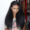 Mslynn Kinky Straight 13x4 Lace Front Wig Human Hair Pre Plucked With Baby Hair