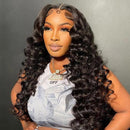 Mslynn Loose Deep Wave Hair 13X4 Lace Front Wig Transparent Lace Wigs