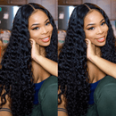 Mslynn 13x6 Lace Front Wig Deep Wave Human Hair Wigs Natural Hairline Curly Lace Frontal Wig