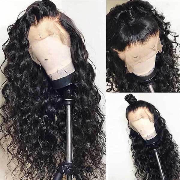 Mslynn Loose Wave 13x6 Lace Frontal Deep Parting Wigs Pre Plucked with Baby Hair