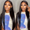 Straight 360 Lace Frontal Wigs Human Hair