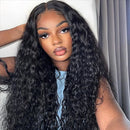 Mslynn Water Wave 360 Lace Front Wigs Transparent Lace Wig Wet And Wavy Human Hair