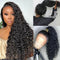 Mslynn Water Wave 360 Lace Front Wigs Transparent Lace Wig Wet And Wavy Human Hair