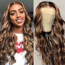 Body Wave Highlight 360 Lace Wig Human Hair