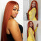 Mslynn Straight 4X4 Lace Closure Wig  Ginger Wig Glueless Wig Real Hair