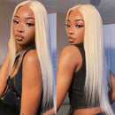 Mslynn 613 Blonde 4x4 Lace Closure Wig Human Hair Wigs Pre Plucked Straight Human Hair