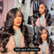 Mslynn 6X6 Lace Closure Wig Transparent Lace Wig Body Wave Wigs Deep Part Wig