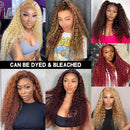 Mslynn Water Wave 6x6 Lace Closure Wigs Transparent Lace Wig Deep Part Wig