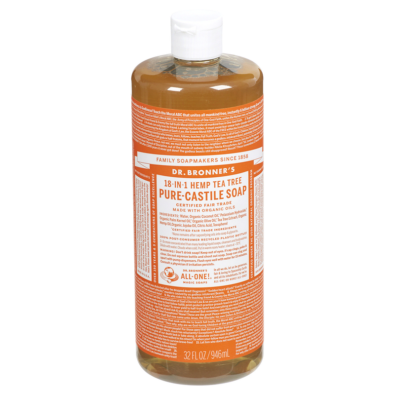 DR. Bronner's Castile Soap 16OZ and 32 OZ