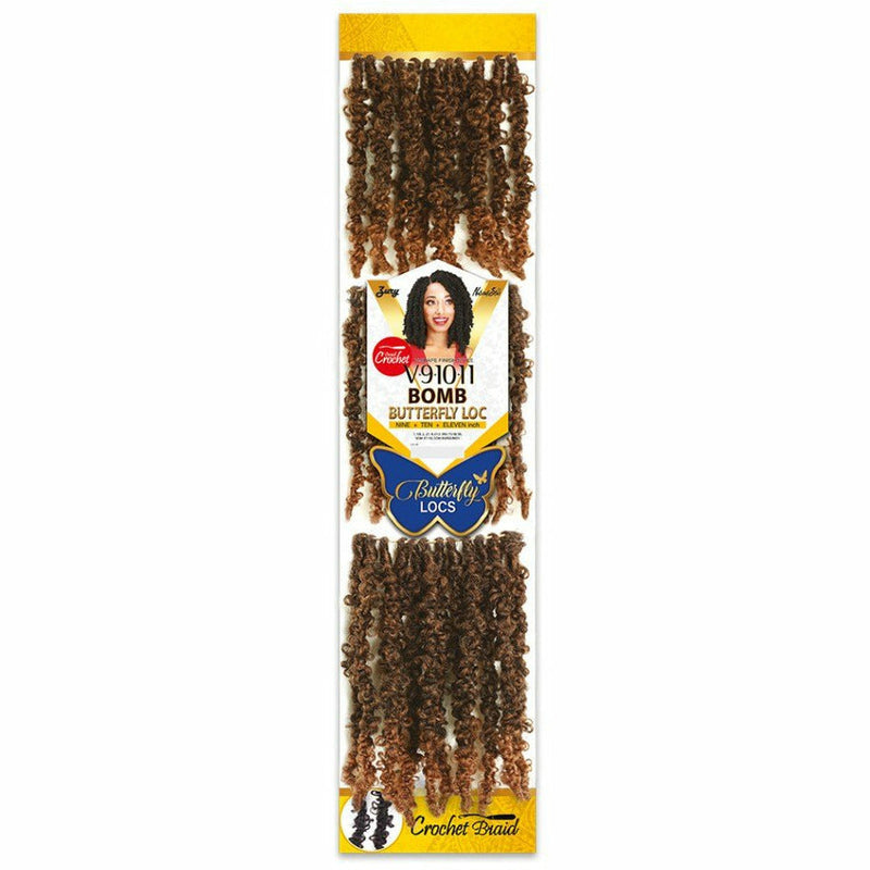 Zury V.9.10.11 Synthetic Crochet Braids - Bomb Butterfly Locs