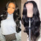 $109.9 22inch 4X4 Transparent Lace Closure Wigs Body Wave Wig Pre Plucke With Baby Hair