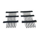 Donna Spring Lace Wig Clips Black 3PCS