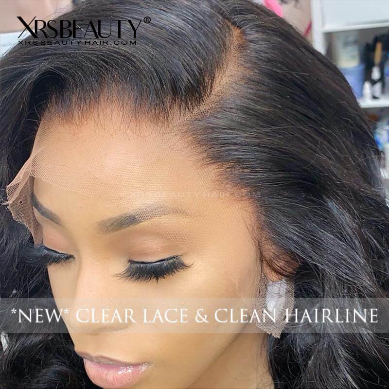 Xrs Beauty Hair Real Human Hair HD Lace Front Wig Body Wave 13x6 *NEW* CLEAR LACE & CLEAN HAIRLINE [LFW12]