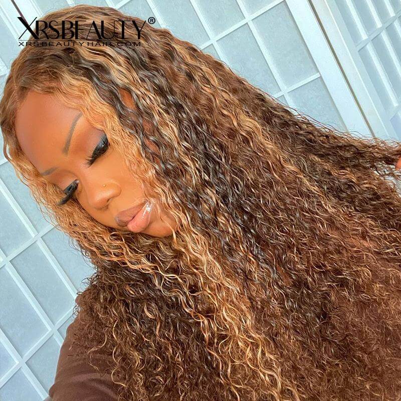 Xrs Beauty Hair Blonde Curly Wig