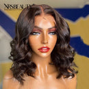 Xrs Beauty Hair 13x5 Layered Edge Lace Front Wavy Bob Wig 12-16 inch Human Hair Wig With Baby Hair [BOB37]