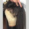 Dola Hair Realistic Kinky Straight 360 4C Edges Lace Front Wig Knot Bleached