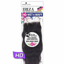 Shake-N-Go Ibiza 100% Virgin Human Hair 4" x 4" HD Wet & Wavy Lace Part Closure - Loose Deep 12"