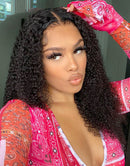 Jessies Wig Afro Kinky Curly Lace Front Human Hair Wigs Pre plucked Lace Frontal Wigs