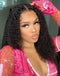 Jessies Wig Afro Kinky Curly Lace Front Human Hair Wigs Pre plucked Lace Frontal Wigs