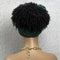 Aligrace Hair Afro Puff Head-Wrap Wigs with Bangs