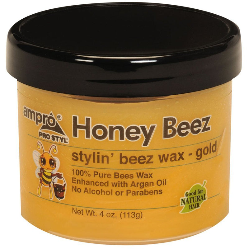 Ampro Pro Styl Honey Stylin' Beez Wax Gold ( 4 OZ )