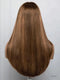 Hairvivi Arielle Auburn Brown Lace Front Wig 180% Density Human Hair Wig