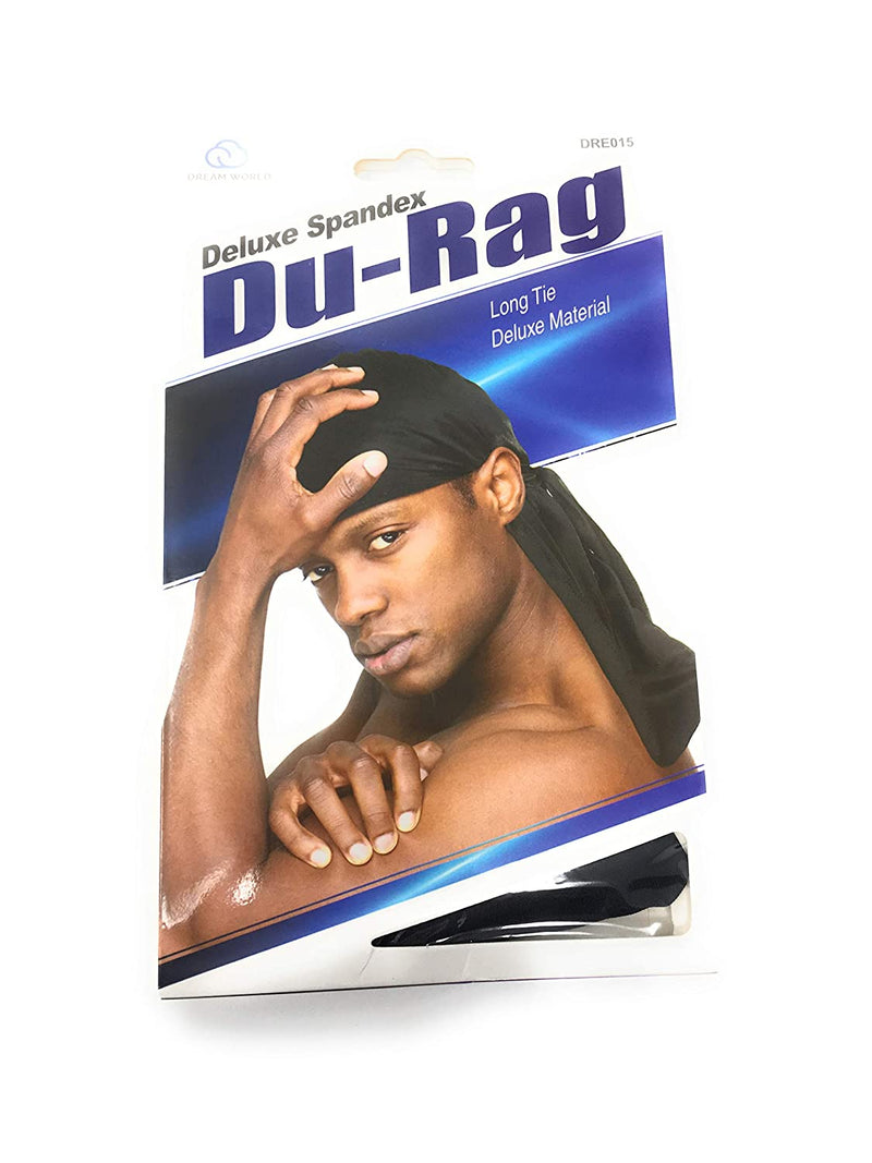 Dream Deluxe Spandex Du-Rag Black