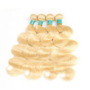 Ali Grace Body Wave Hair Bundles 3 Pcs With 4x4 Closure Blonde Color