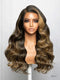 Hairvivi Haven Side Part Wig with Caramel Highlights Clean Knots Natural Hairline