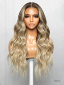 Hairvivi Vivian Blonde Human Hair Wig Transparent HD Lace