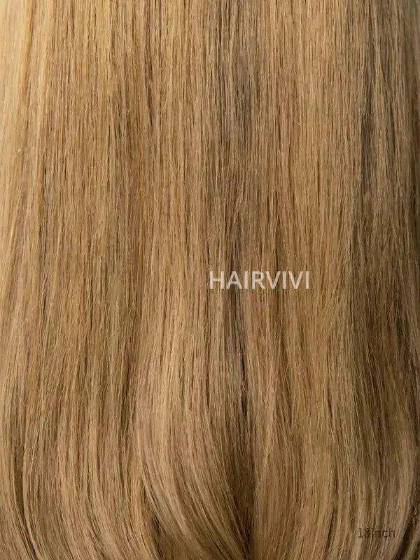 Hairvivi Marigold Blonde Wig With Bangs HD Lace Clean Bleached Knots