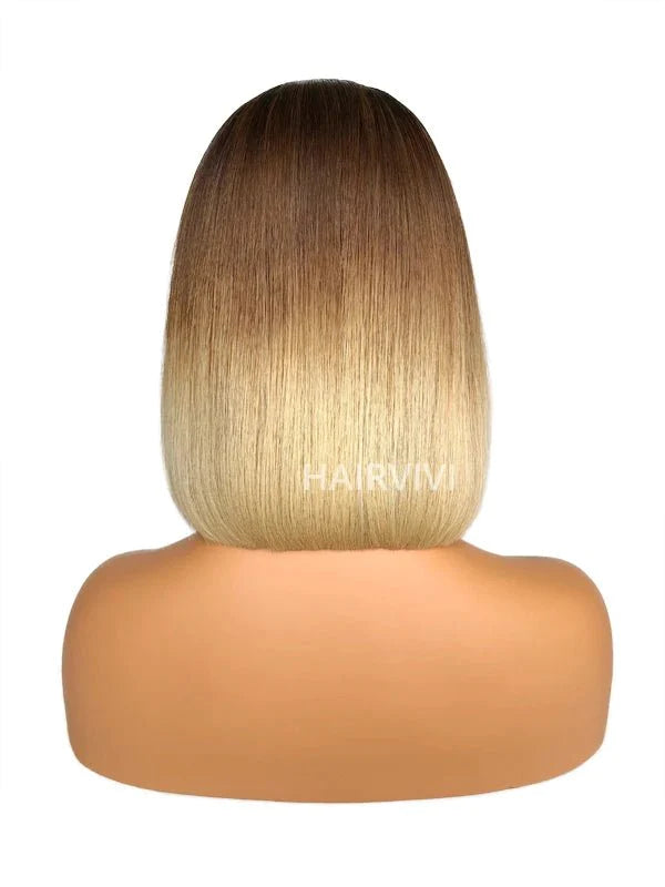 Hairvivi Clover Blonde Bob Lace Front Wig Virgin Human Hair