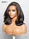 Hairvivi Emery Yaki Bob Wig Side Parting Glueless Lace Frontal Wig