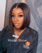 Jessies Wig 10" $59.99 Glueless 4x4 Straight Bob Lace Closure Wigs Short Human Hair Wigs