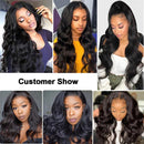 Ali Grace Body Wave Hair Weave 3 Pcs With 4x4 Lace Closure