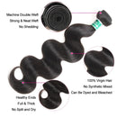 Ali Grace Body Wave Hair Bundles 3 Pcs With 4x4 Lace Closure