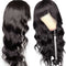 Aligrace Machine Made Body Wave Wig with Bangs