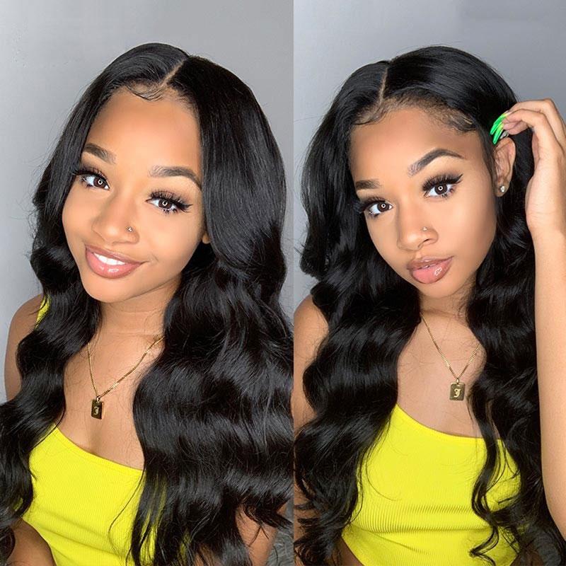 Aligrace 13x6 Lace Body Wave Human Hair Wigs