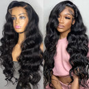 Spring Sale Body Wave Human Hair Wigs And Straight Lace Wig Imitation 360 Lace Front Wig