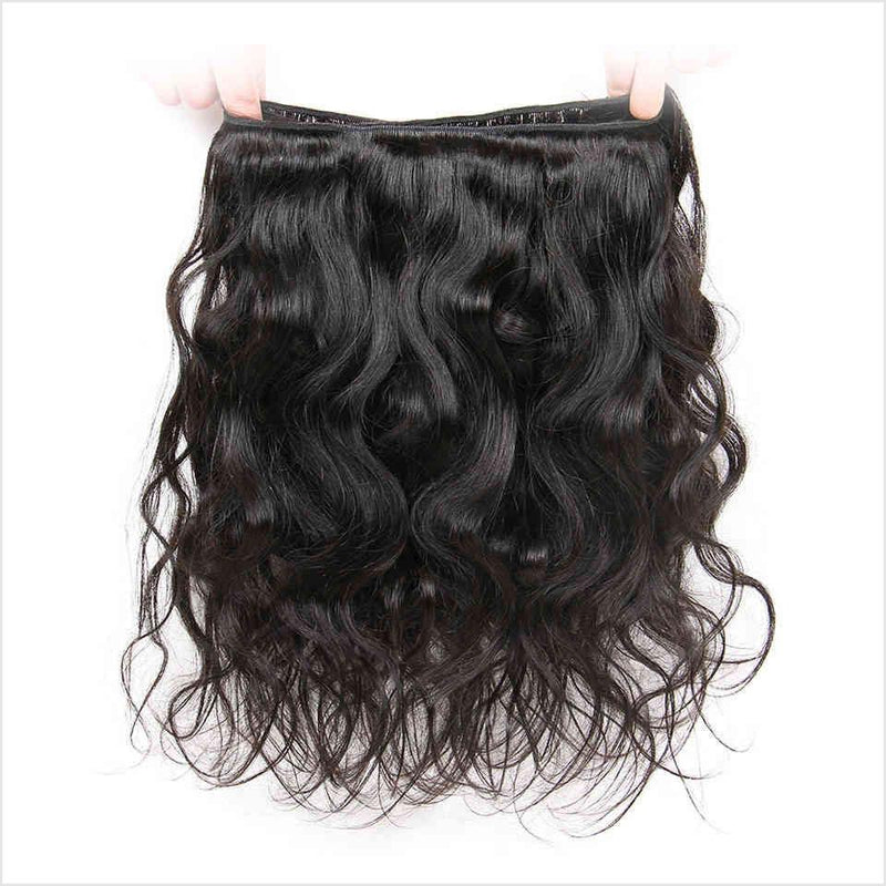 Ali Grace Body Wave Hair Weave 3 Pcs With 4x4 Lace Closure