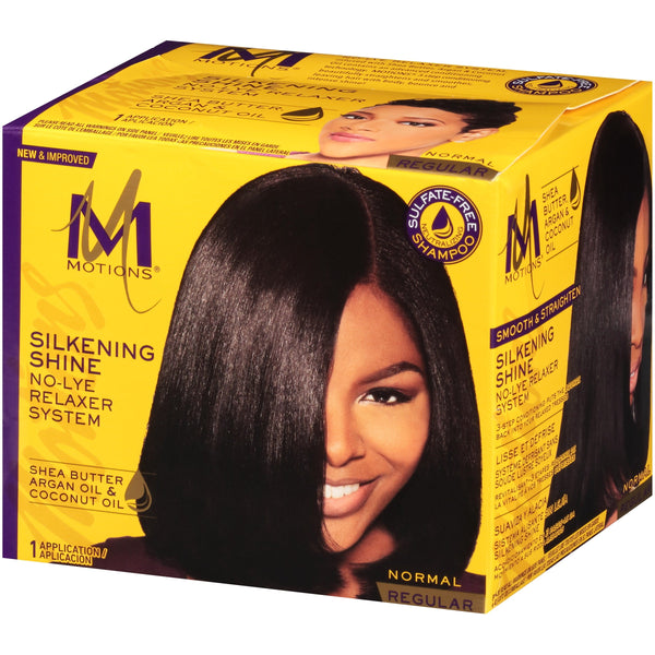 MOTIONS SILKENING SHINE NO-LYE RELAXER SYSTEM NORMAL/ REGULAR (1 APPLICATION)