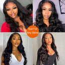 Mslynn Hair T Part Lace Wig Body Wave Human Hair