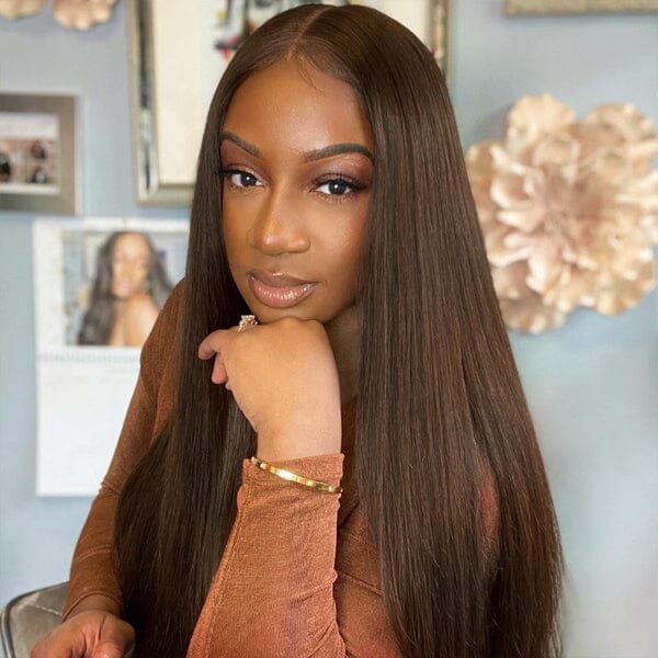 Aligrace 13x4 Lace Straight Wigs