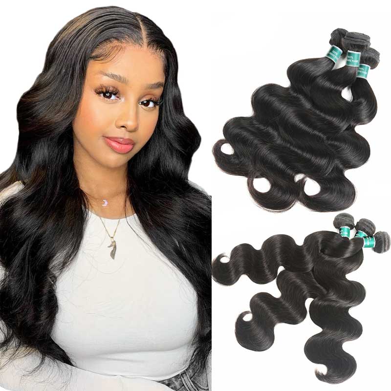 Ali Grace 3 Pcs Brazilian Body Wave Human Hair Bundles