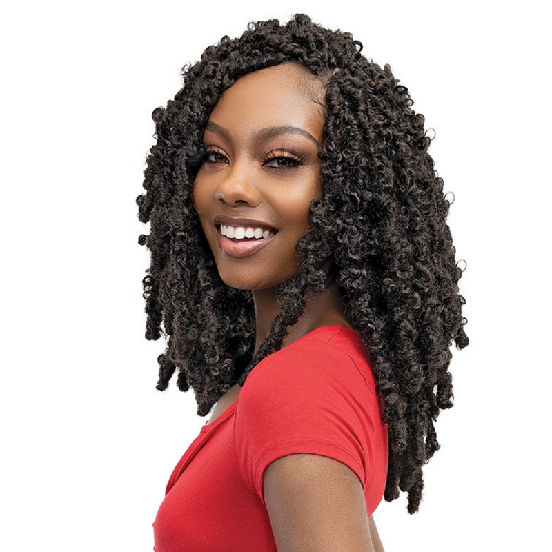 Janet Collection Nala Tress Synthetic Crochet Braids - Butterfly Locs (Slim) 12"